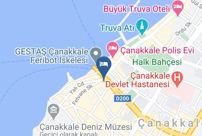 Canakkale Kemalpasa - Kule Hotel Maps