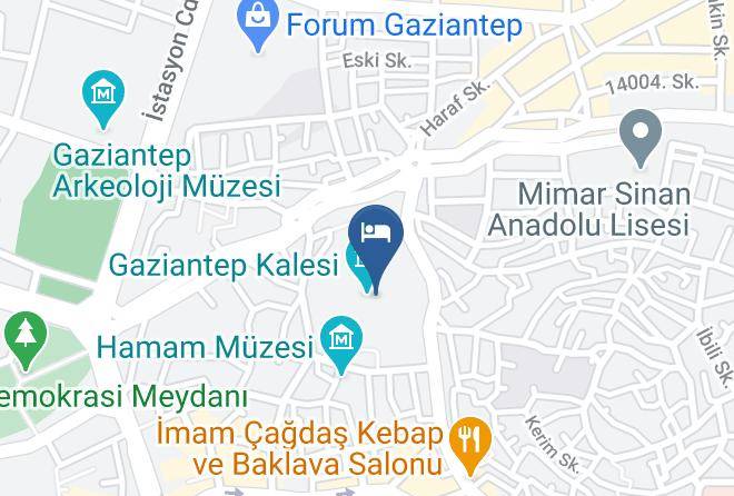 Sahinbey - Kule Hotel & Spa Maps