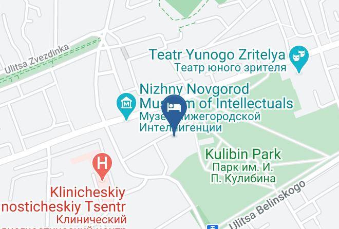 Nizhniy Novgorod - Kulibin Park Hotel Maps