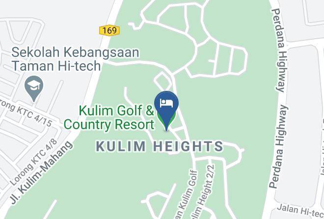 Kulim - Kulim Golf & Country Resort Maps