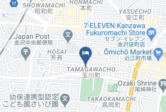 Kanazawa City - Kulton Hotel Maps