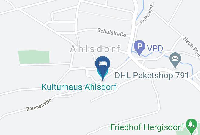 Mansfeld Sudharz - Kulturhaus Ahlsdorf Maps