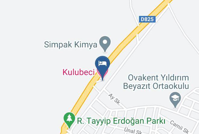 Antakya - Kulubeci Hotel Maps