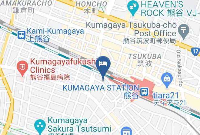 Kumagaya City - Kumagaya Royal Hotel Suzuki Maps