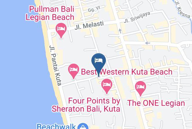 Badung Regency - Kumala Indah Maps