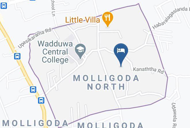 Colombo - Kumbukgahawatta Hotel Maps