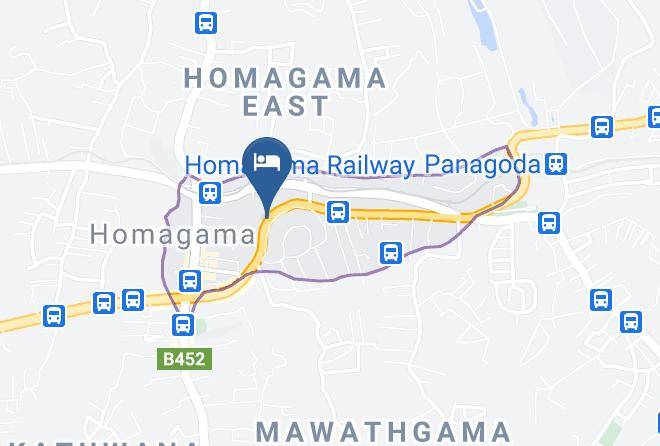 Colombo - Kumbukoya Regency Hotel Maps