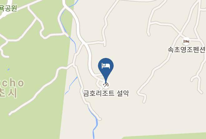 Sokchosi - Kumho Seorak Resort Maps