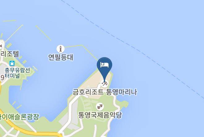 Tongyeongsi - Kumho Tongyeong Marina Resort Maps