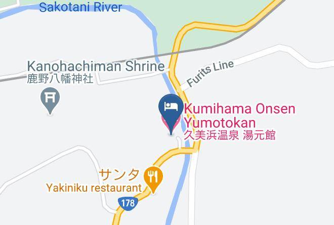 Kyotango City - Kumihama Onsen Yumotokan Maps