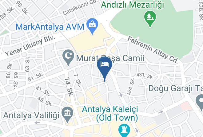 Muratpasa - Kumluca Otel Maps