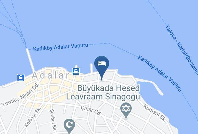 Adalar - Kumsal Butik Hotel Maps