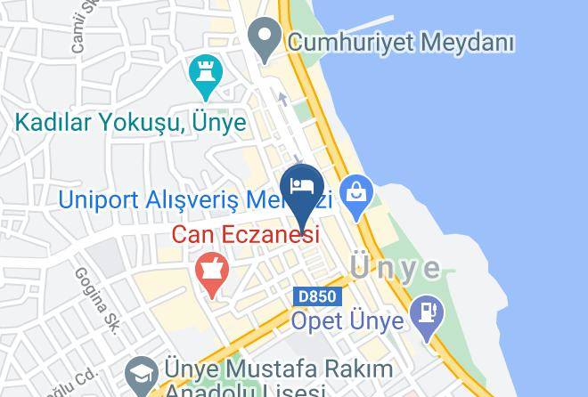 Unye - Kumsal Hotel Maps