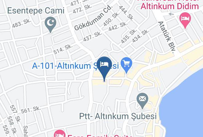 Didim - Kumsal Otel Maps