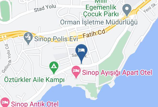 Sinop Gelincik - Kumsal Pansiyon & Kafeterya Maps