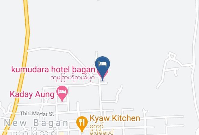 Nyaung U - Kumudara Hotel Bagan Maps