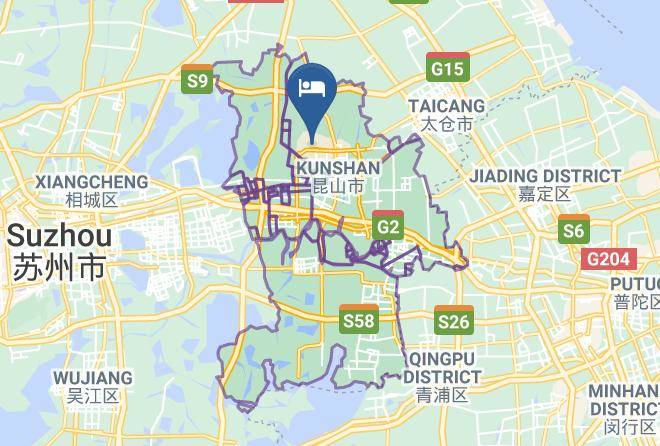Suzhou - Kun Tai Hotel Maps