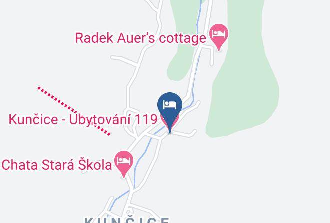 Sumperk - Kuncice Ubytovani 119 Maps