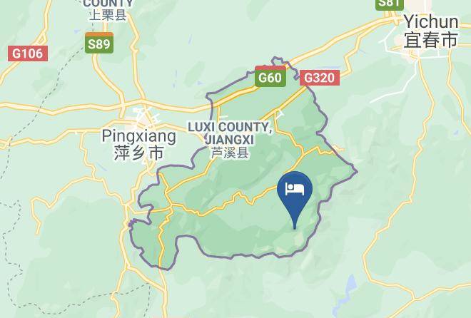 Kungfu Mountain Zhao Fu Resort Map