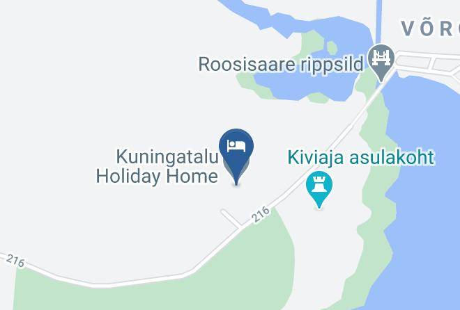 Voru Vald - Kuningatalu Holiday Home Maps