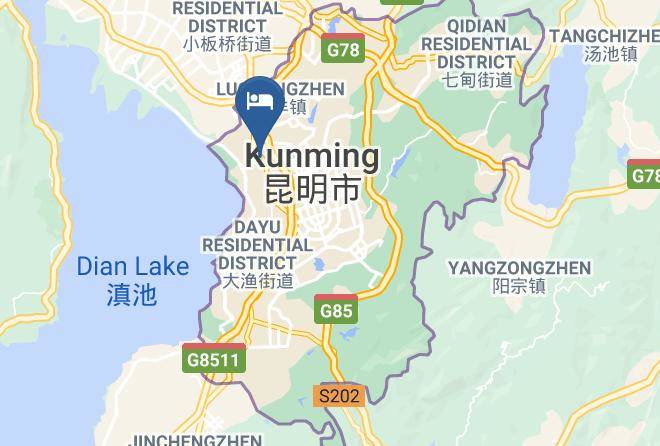 Kunming - Kunming Baosheng Hotel Maps
