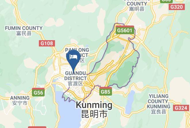 Kunming - Kunming Begonia Hotel Maps