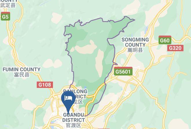 Kunming - Kunming Da Array Hotels Maps