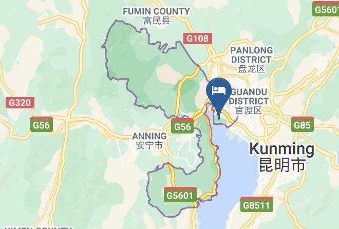 Kunming - Kunming Dianchi Garden Hotel And Spa Maps