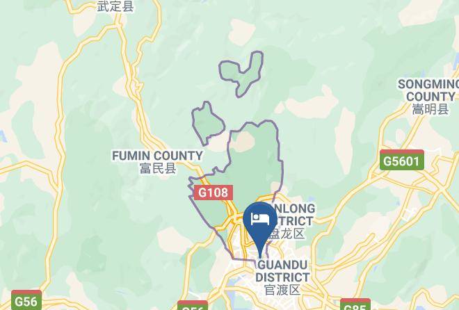 Kunming - Kunming Green Lake View Hotel Maps
