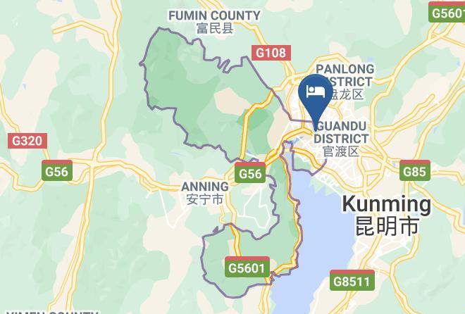 Kunming Guihua Hotel Map