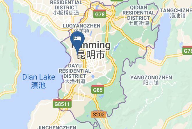 Kunming - Kunming Henghe Hotel Maps