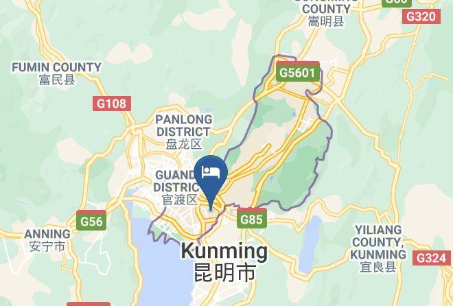 Kunming - Kunming Welldon International Hotel Maps