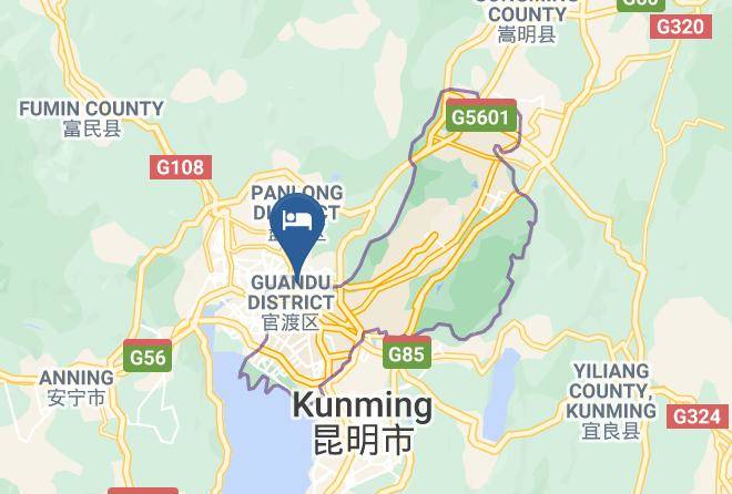 Kunming - Kunming Xiangjiang Hotel Maps