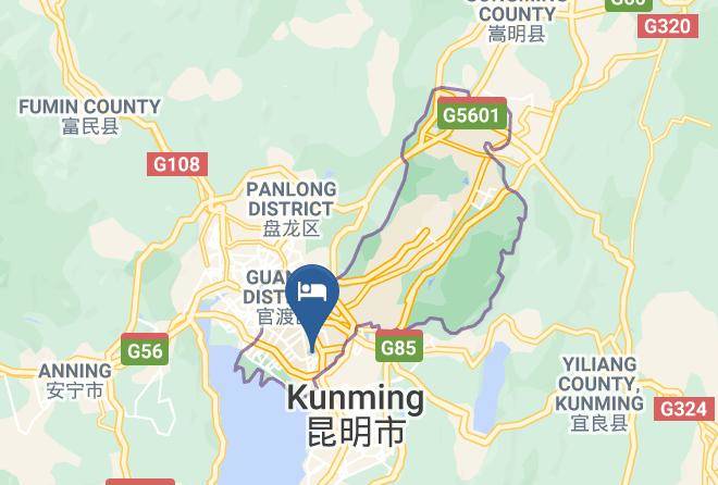 Kunming - Kunming Yinlong Hotel Maps