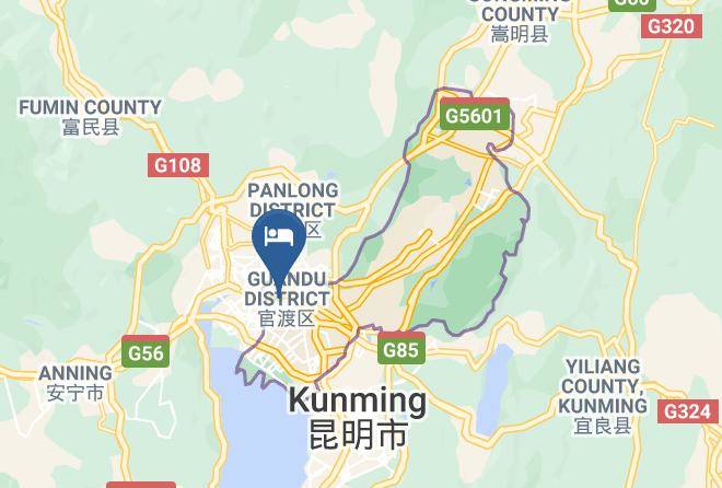 Kunming - Kunming Zhongyu Hotel Maps