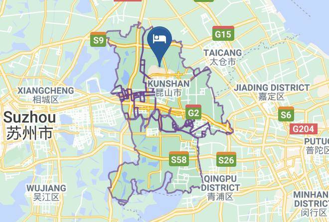 Suzhou - Kunshan Yingzhou Shanfu Hotel Maps