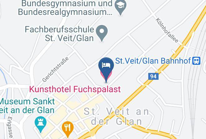 Sankt Veit An Der Glan - Kunsthotel Fuchspalast Maps