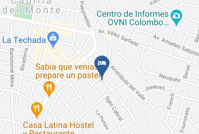 Punilla Department - Kuntur Hotel Maps