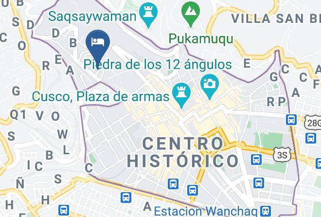 Cusco - El Corazon Del Cusco Hospedaje Maps