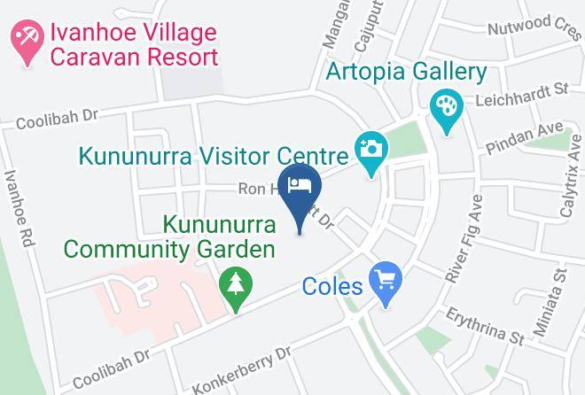Wyndham East Kimberley - Kununurra Country Club Resort Maps