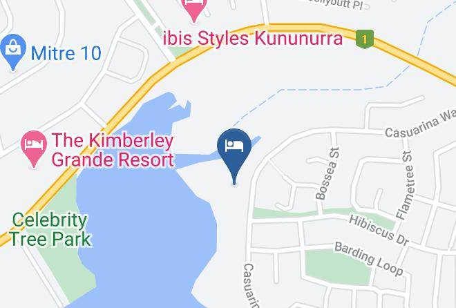 Wyndham East Kimberley - Kununurra Lakeside Resort Maps