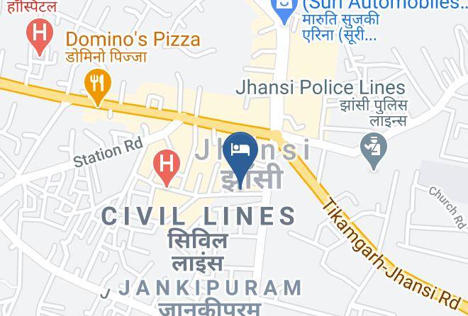 Jhansi - Capital O 48812 Kunwer Palace Maps