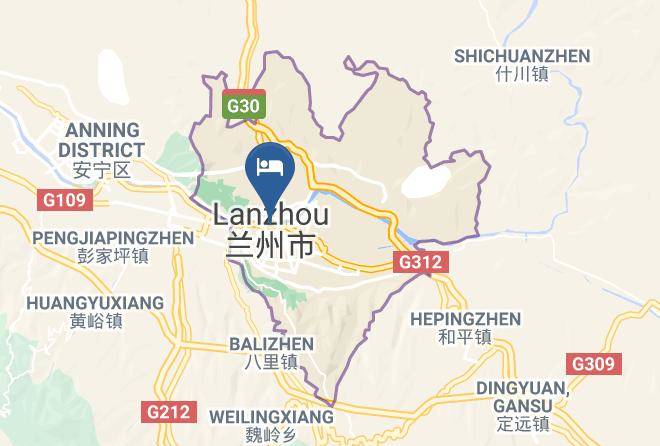 Lanzhou - Kunyi Boutique Hotel Maps
