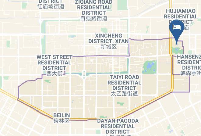 Xi An - Kunyi Hotel Maps