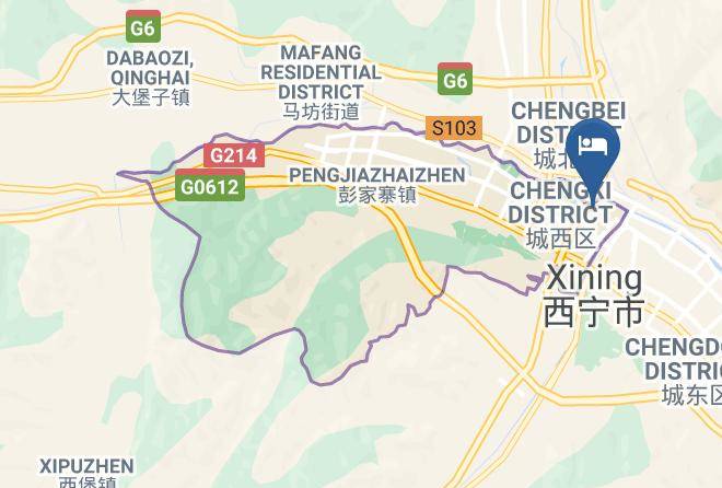 Xining - Kunyi Time Hotel Maps