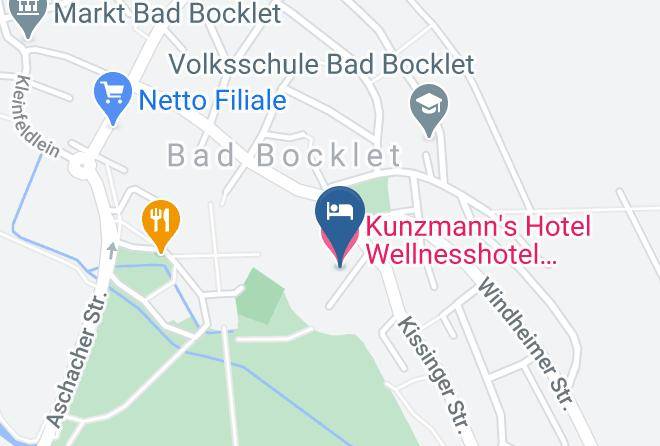 Bad Kissingen - Kunzmann's Hotel Wellnesshotel Ayurveda Spa Bayern Maps