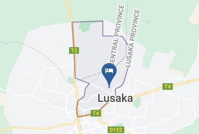 Lusaka - Kunzubo Lodge Maps