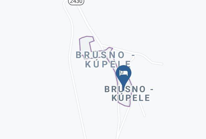 Kupele Brusno Ld Polana Map