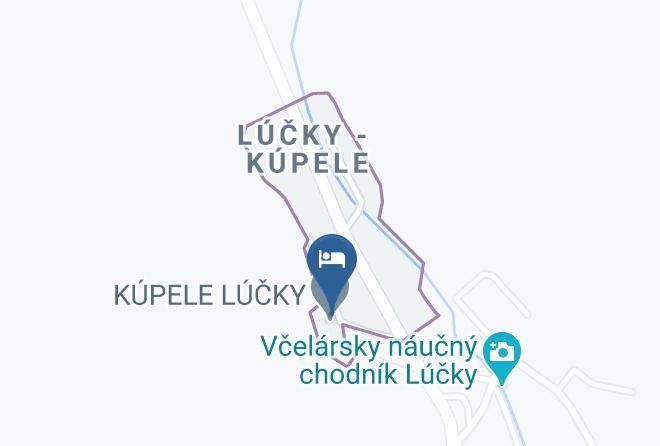 Ruzomberok - Kupelny Hotel Choc Maps