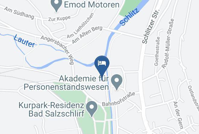 Fulda - Kur Und Gastehaus St Bonifatius Maps